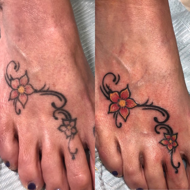 20 year old tattoo touch up.